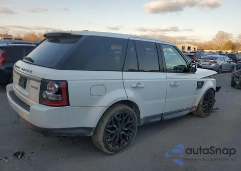 2012 Land Rover Range Rover Sport Hse Luxury из США, поврежденный, VIN SALSK2D45CA737004